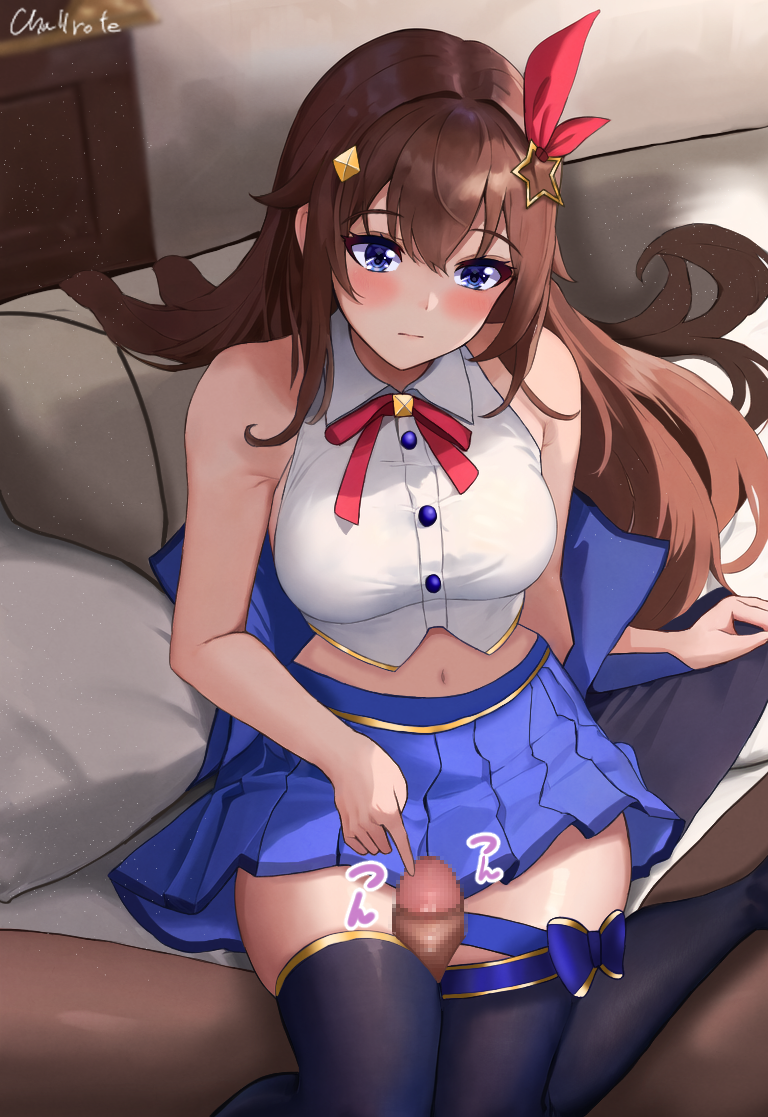 tokino sora (hololive) drawn by challrote