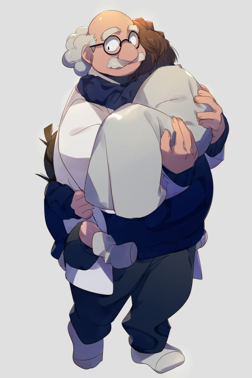 edogawa conan, haibara ai, and agasa hiroshi (meitantei conan) drawn by echo_(circa)