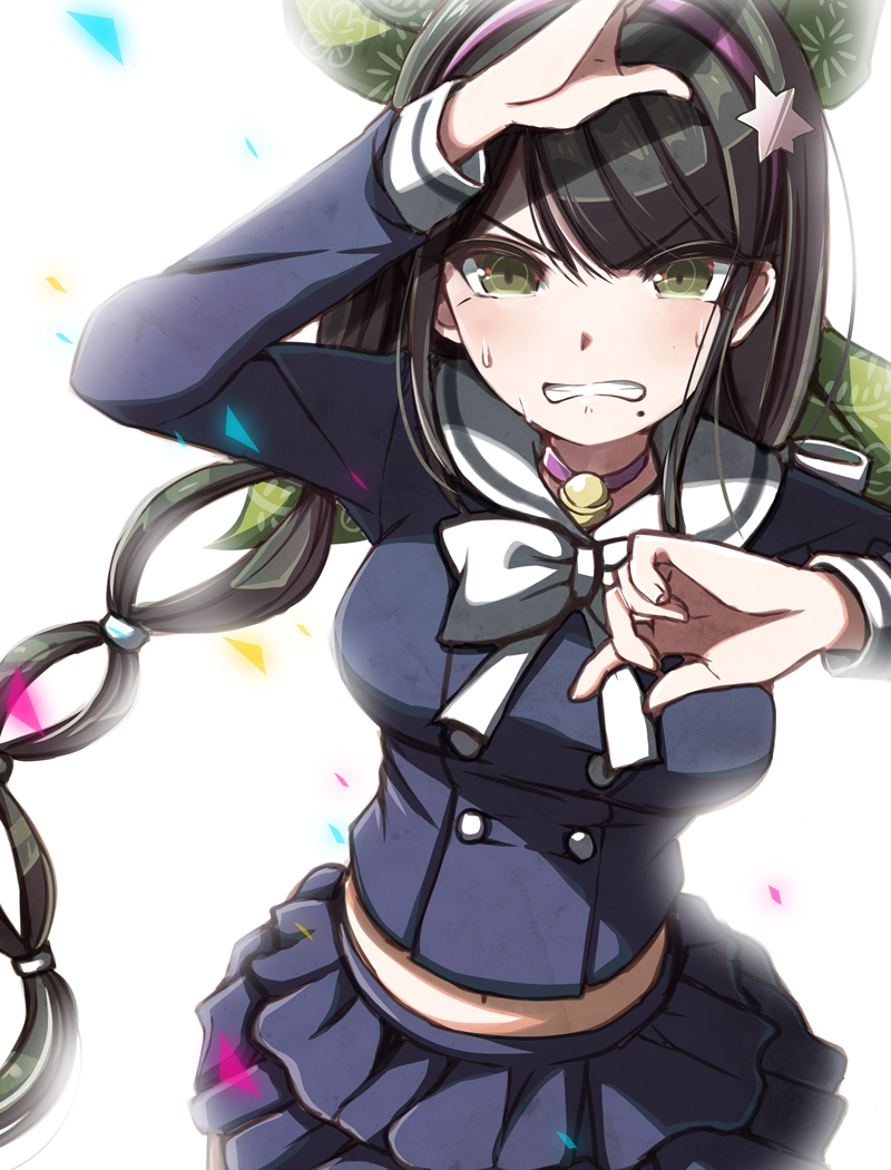 chabashira tenko (danganronpa and 1 more) drawn by motoasako