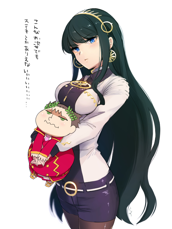 cleopatra and gaius julius caesar (fate and 1 more) drawn by tia_(cocorosso)