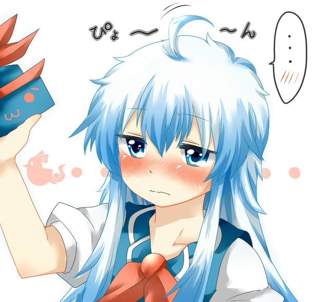 kamishirasawa keine and fujiwara no mokou (touhou) drawn by rebecca_(keinelove)