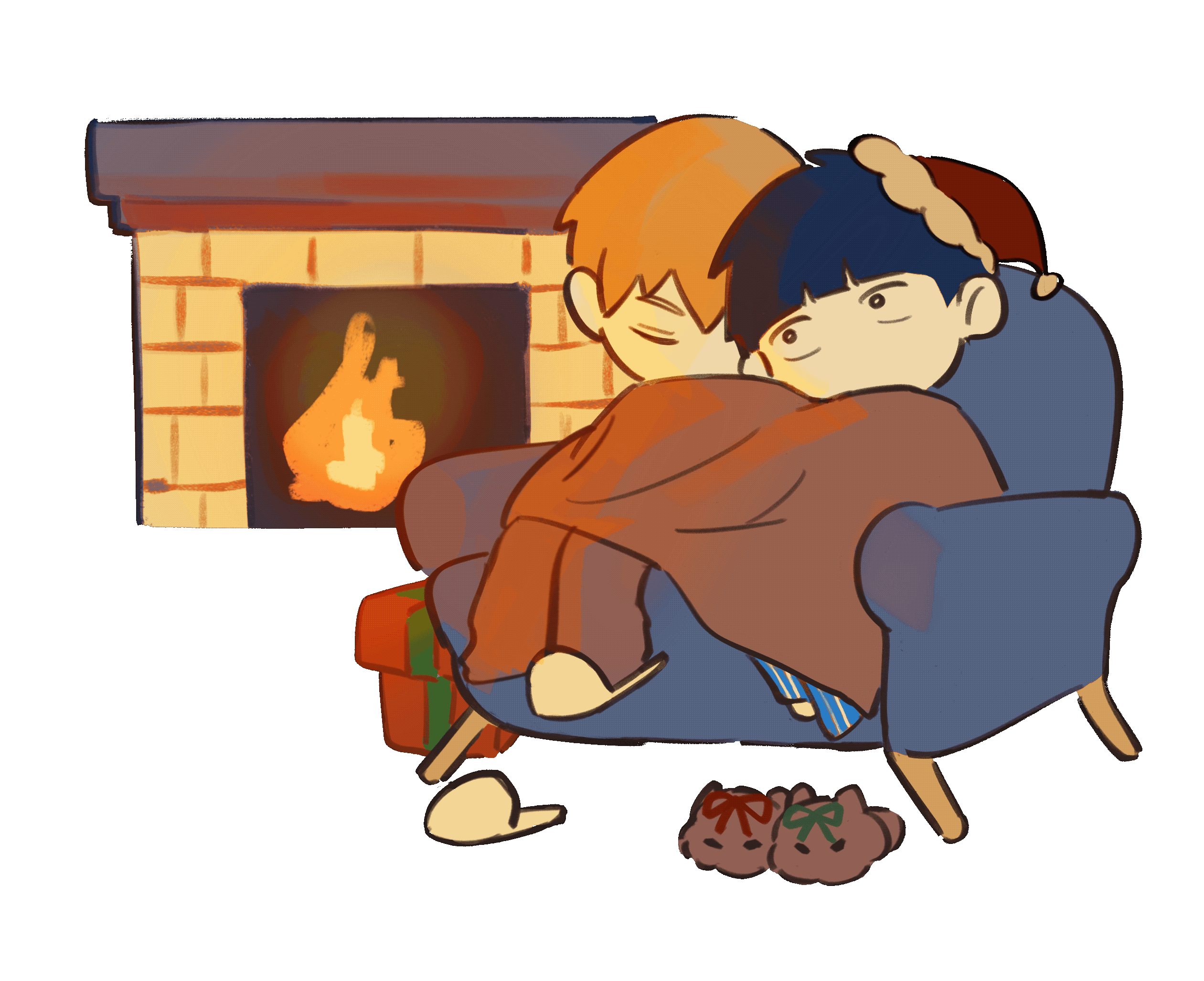 kageyama shigeo and reigen arataka (mob psycho 100) drawn by baobing