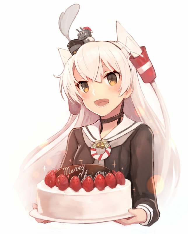 amatsukaze and rensouhou-kun (kantai collection) drawn by shizuma_yoshinori