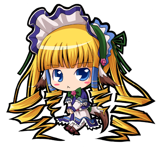 shinku, aruruu, and sawashiro miyuki (rozen maiden and 1 more) drawn by suntail