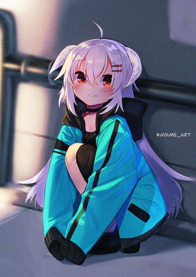 hanasaki ayame (kuusou code plus) drawn by moti_yousei