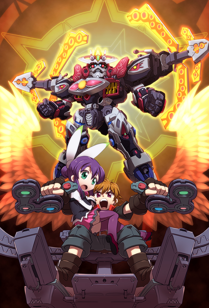 mikono suzushiro, amata sora, and aquarion evol (aquarion and 1 more) drawn by yabe_makoto