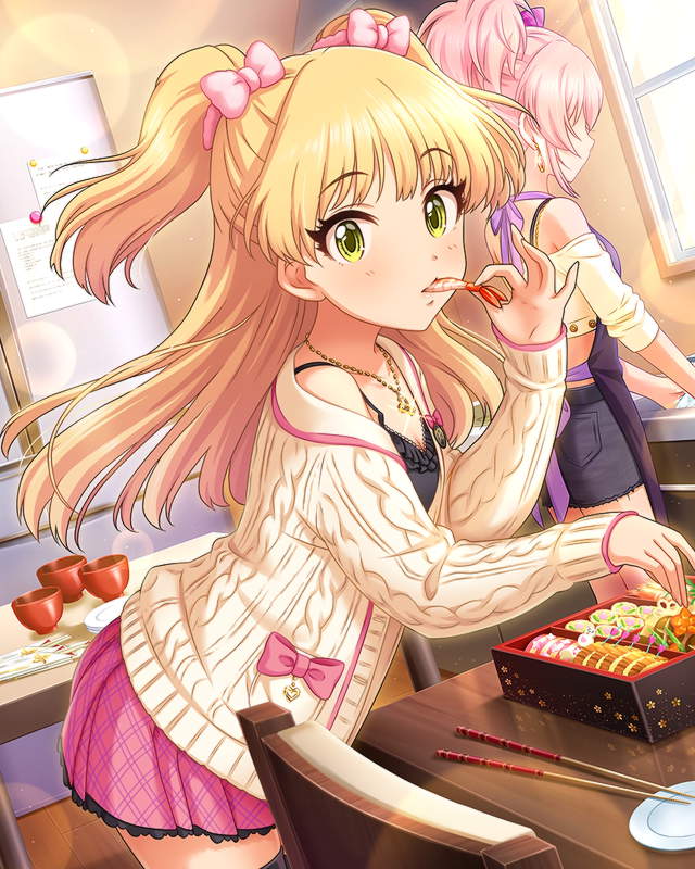 jougasaki mika and jougasaki rika (idolmaster and 1 more)