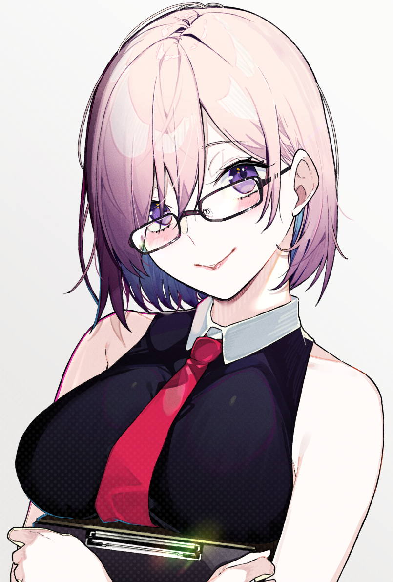 mash kyrielight (fate and 1 more) drawn by kayahara