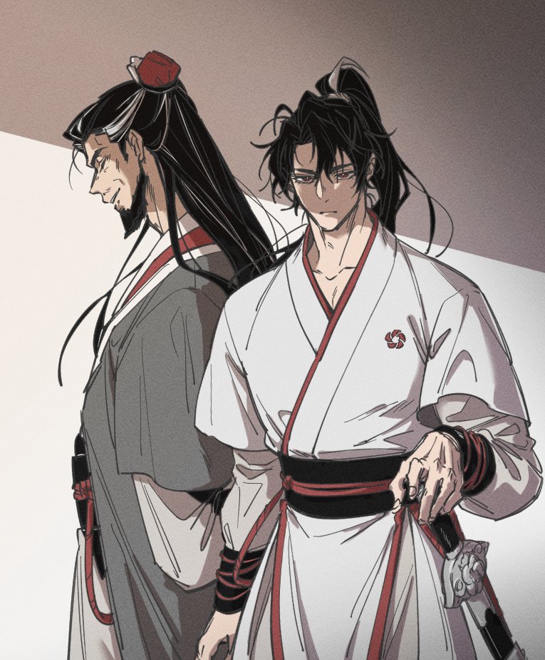 cheongmyeong and cheongmun (return of the mount hua sect) drawn by gahya00