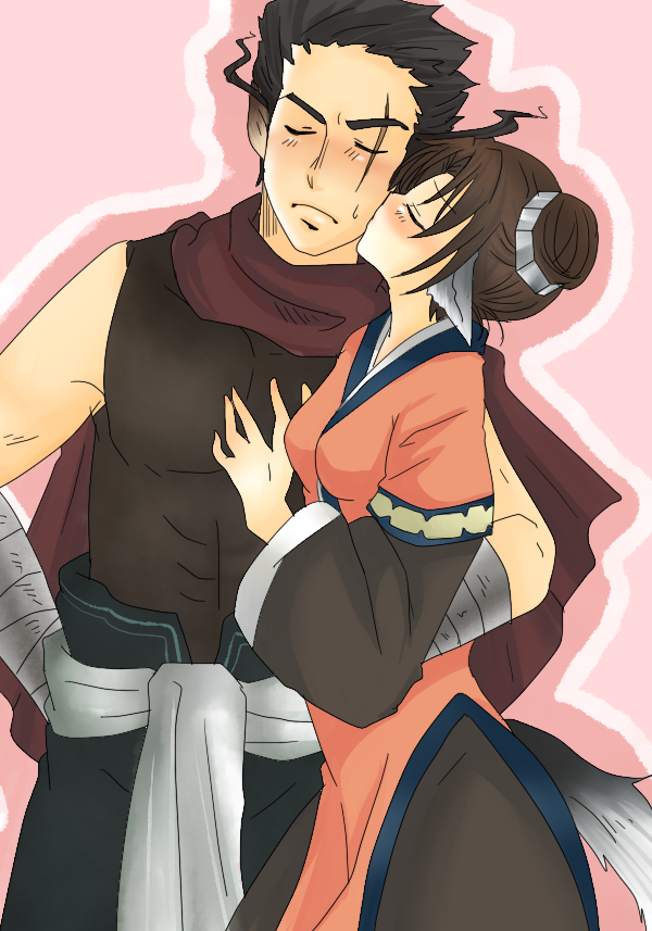 kurou and kamuchataal (utawarerumono) drawn by r-ko_(rayla)