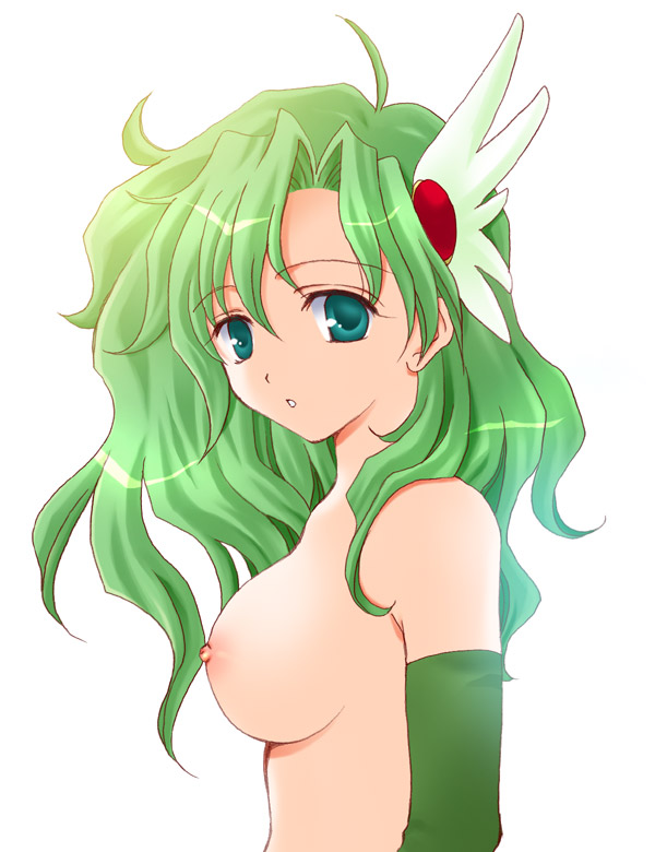 rydia (final fantasy and 1 more) drawn by harapeko