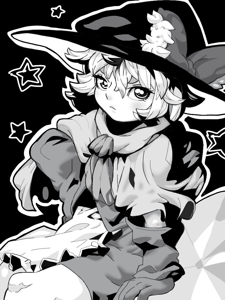 kirisame marisa and meguru (touhou and 1 more) drawn by tonchamon_san