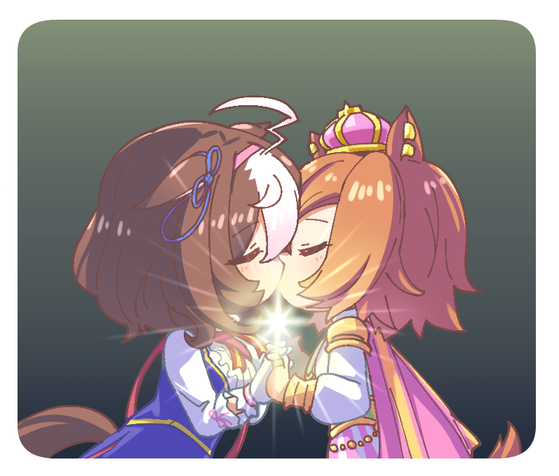 t.m. opera o and meisho doto (umamusume) drawn by hihiqhi