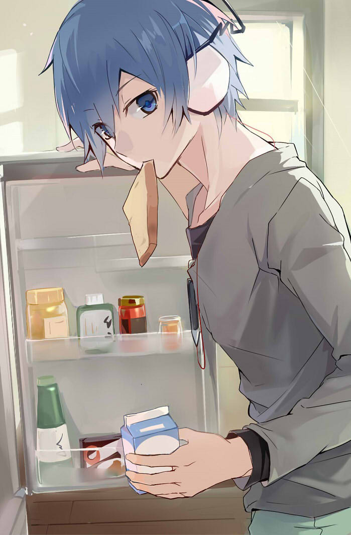 protagonist (devil survivor and 1 more) drawn by qitoli