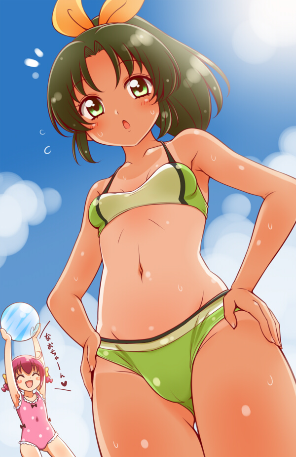 midorikawa nao and hoshizora miyuki (precure and 1 more) drawn by kuga_yoshito