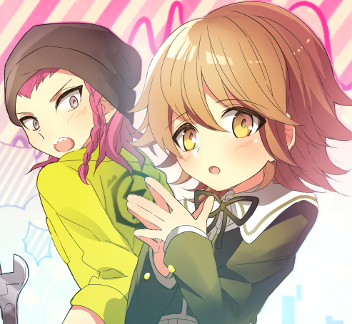 fujisaki chihiro (danganronpa and 2 more) drawn by ponta_(aoi)