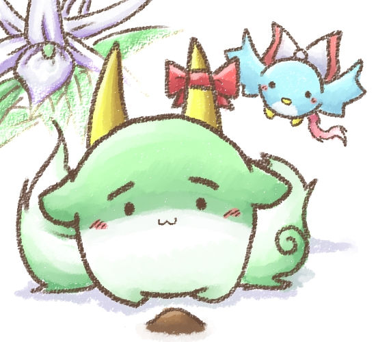 fujiwara no mokou, kamishirasawa keine, and ex-keine (touhou) drawn by tilde_(ice_cube)