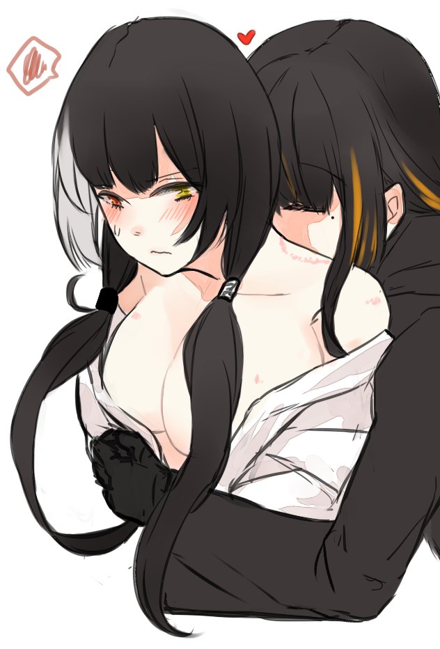 m16a1 and ro635 (girls' frontline) drawn by hinagi_(fox_priest)