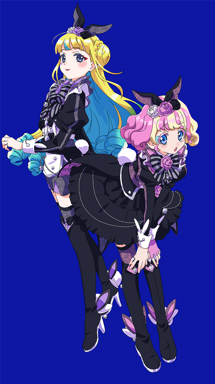 amauri miruki and kokoa remon (pretty series and 1 more) drawn by yadehi