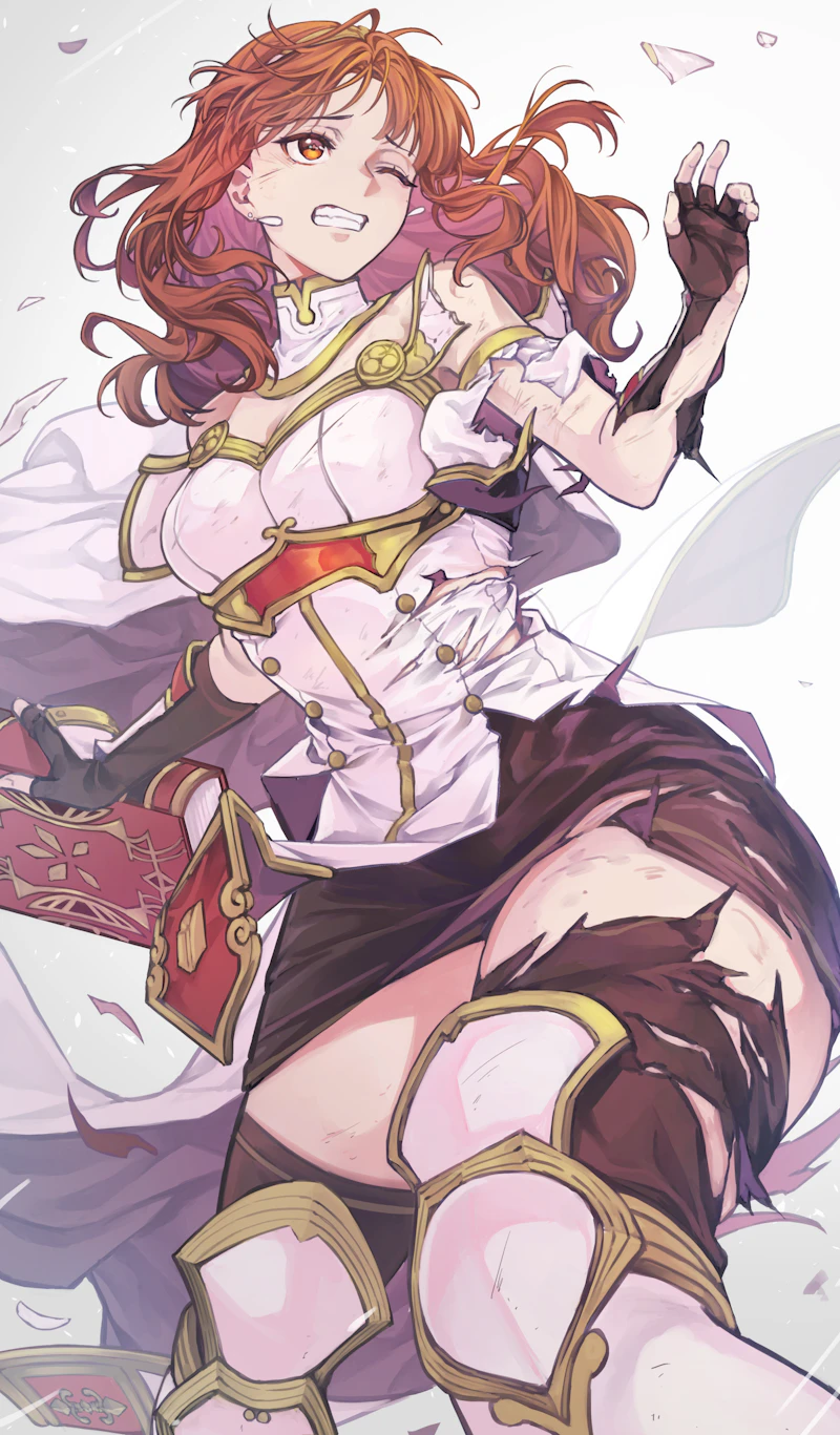 celica (fire emblem and 1 more) drawn by eposhim