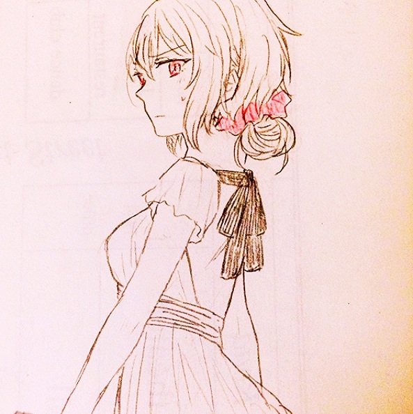 yukine chris (senki zesshou symphogear) drawn by shouto_(_matsunami)