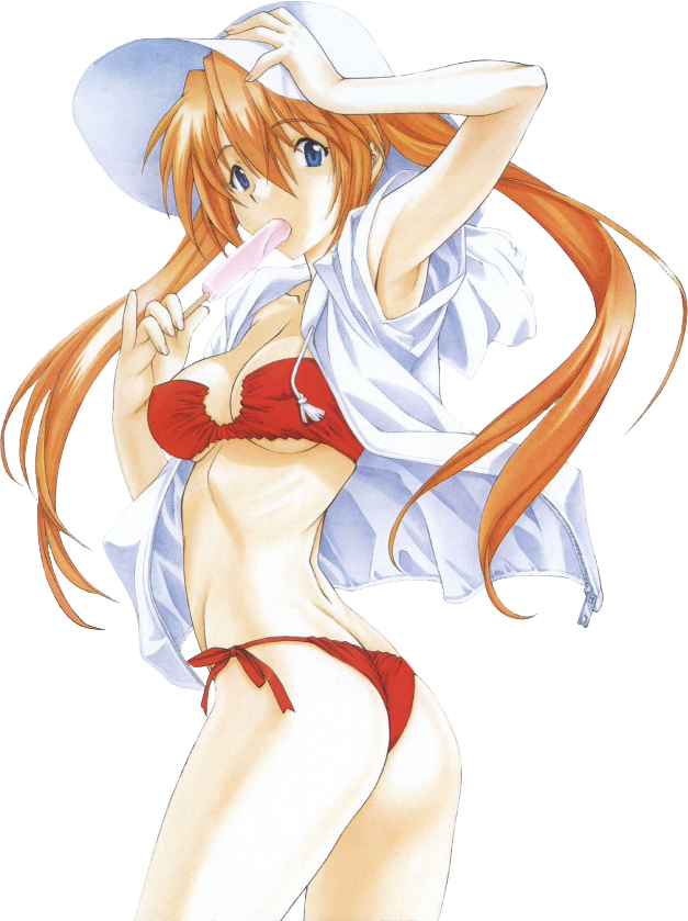 souryuu asuka langley (neon genesis evangelion and 1 more) drawn by ramiya_ryou and utatane_hiroyuki