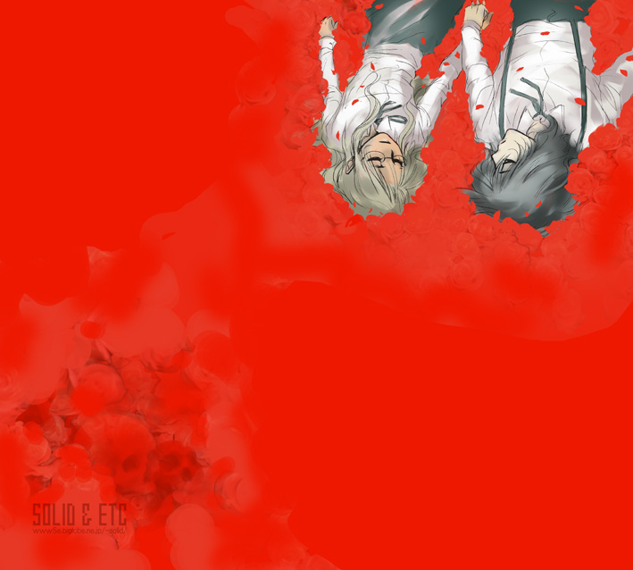 alucard and integra hellsing (hellsing) drawn by toshimichi_yukari