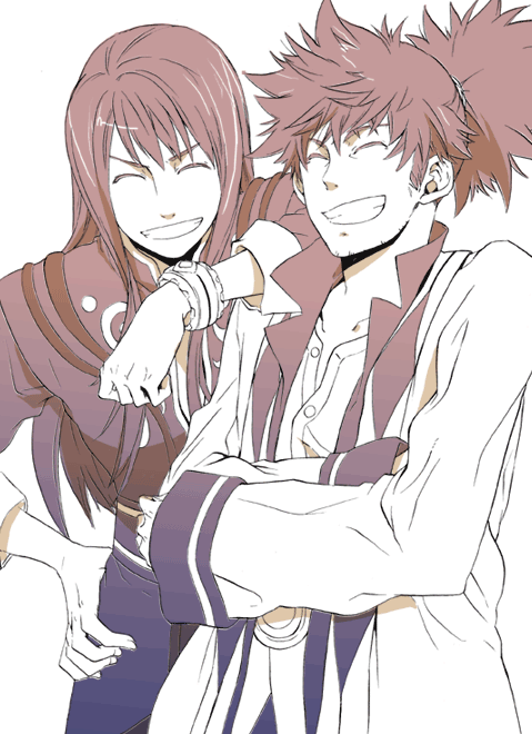 yuri lowell and raven (tales of and 1 more) drawn by ayumiso