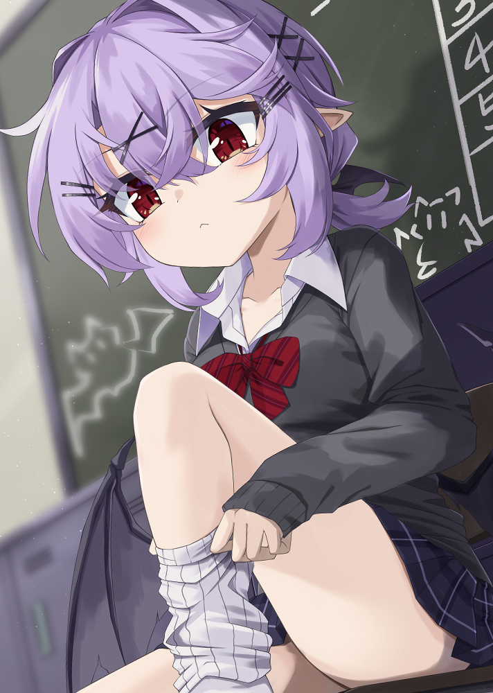 remilia scarlet (touhou) drawn by akisome_hatsuka