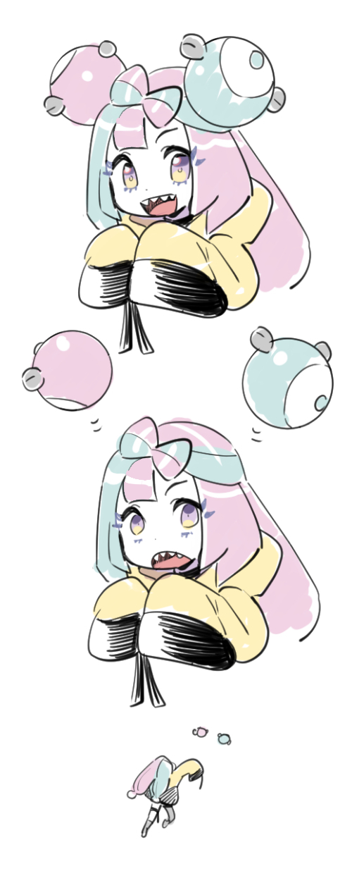 iono (pokemon and 1 more) drawn by dede_(qwea_00000)