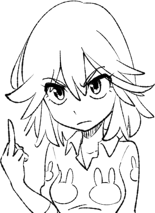 matoi ryuuko (kill la kill) drawn by o-nashi_neko