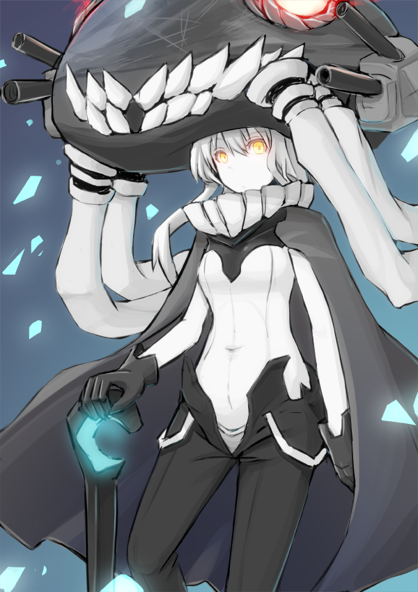 wo-class aircraft carrier (kantai collection) drawn by nahu