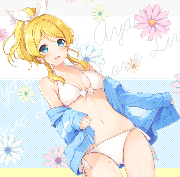 ayase eli (love live! and 1 more) drawn by 6u_(eternal_land)