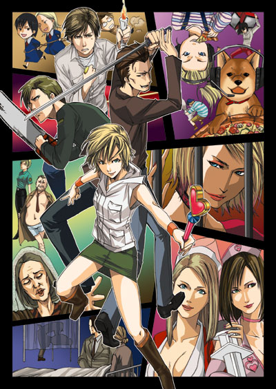 heather mason, james sunderland, henry townshend, harry mason, maria, and 14 more (silent hill and 4 more)