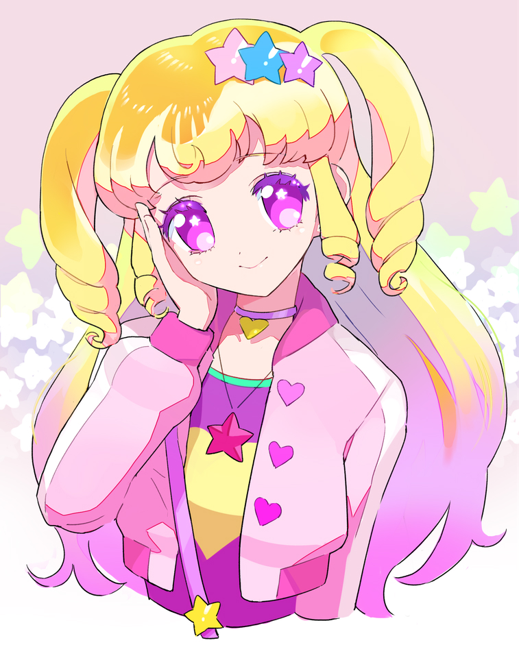 yumekawa yui (pretty series and 2 more) drawn by moudoku_(decopon3rd)