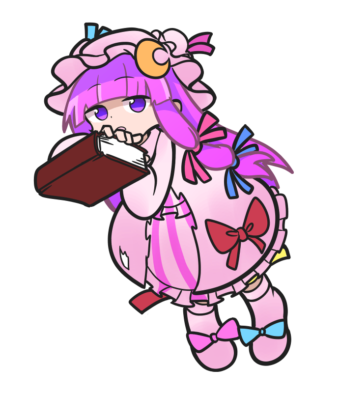 patchouli knowledge (touhou and 1 more) drawn by shinmon_akika