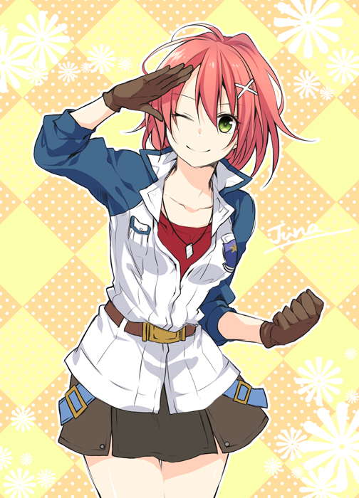 lloyd bannings and juna crawford (eiyuu densetsu and 4 more) drawn by yuichi_(you1)