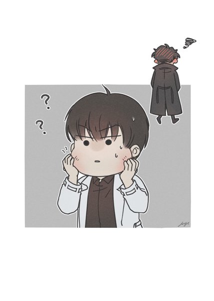 kim dokja and yoo joonghyuk (omniscient reader's viewpoint) drawn by mikoyuki