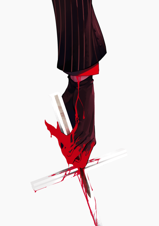 antonio salieri (fate and 1 more) drawn by me_(mikannu)