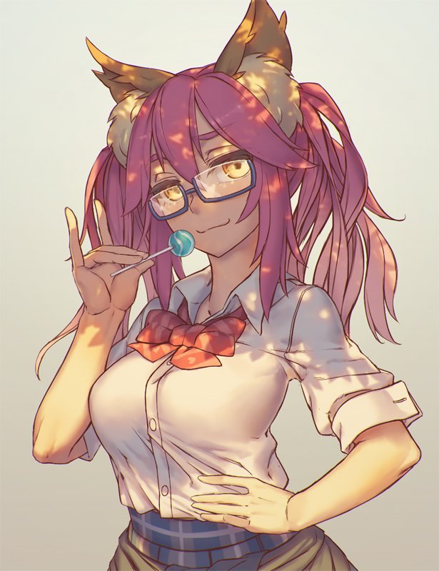 tamamo and tamamo jk (fate and 2 more) drawn by rotix
