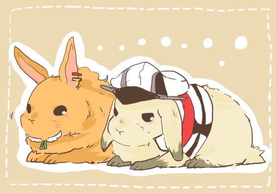 graf zeppelin and aquila (kantai collection) drawn by rebecca_(keinelove)