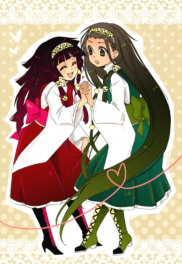 gon freecss and alluka zoldyck (hunter x hunter) drawn by nightcat