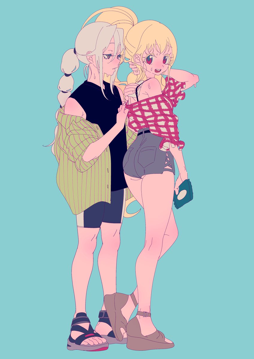 solulu and kagayaki alice (pretty series and 1 more) drawn by zashima