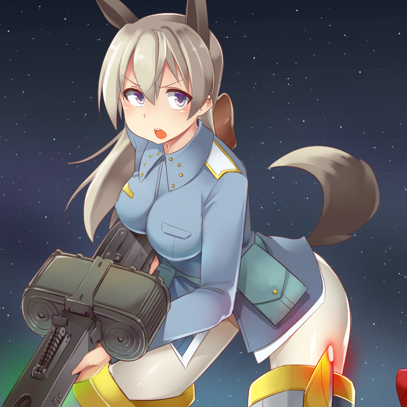 eila ilmatar juutilainen (world witches series and 1 more) drawn by victor_(tama_e_akira)