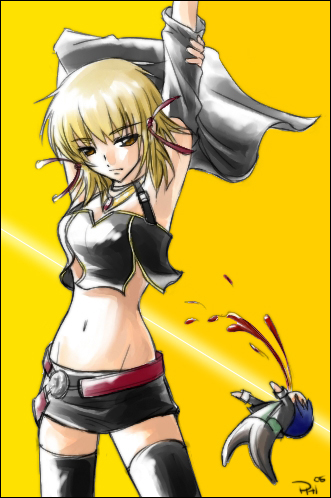 cagalli yula athha and athrun zala (gundam and 1 more) drawn by phi_(melon-pan)