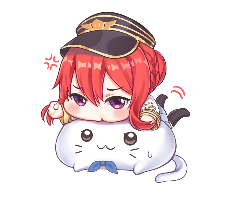 meowfficer and monarch (azur lane) drawn by ruri_(rurisuisen)