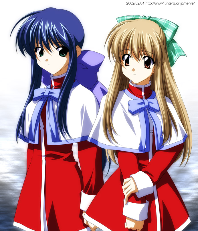 kawasumi mai and kurata sayuri (kanon) drawn by sugimura_tomokazu