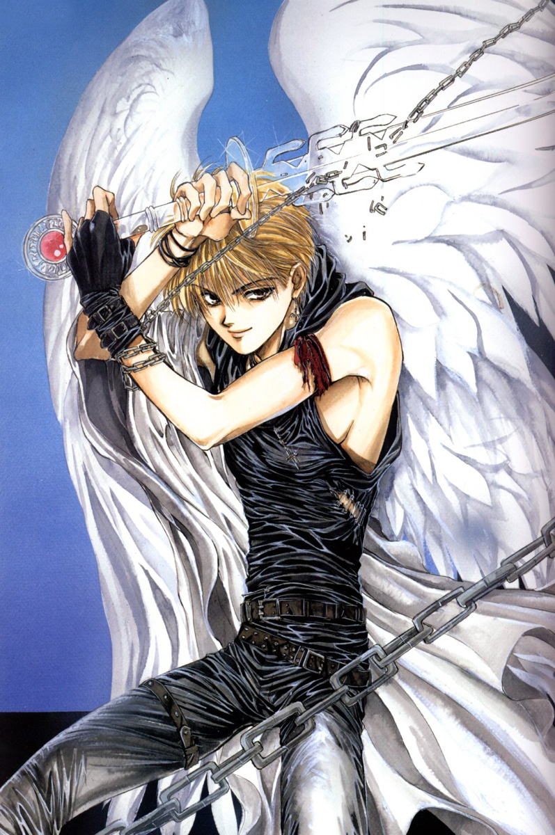 mudou setsuna (angel sanctuary and 1 more) drawn by yuki_kaori
