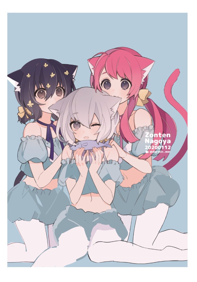 konno junko, minamoto sakura, and mizuno ai (zombie land saga) drawn by uehara_(dormmmmir_)