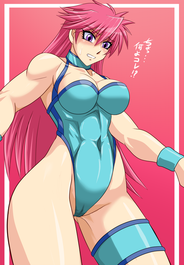 mighty yukiko (wrestle angels and 1 more) drawn by taroimo_(00120014)